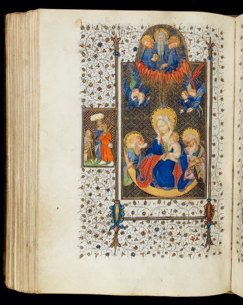 Virgin and Child, The Hours of Isabella Stuart, France, Angers, c.1431